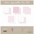 Papers For You Basicos Imprescindibles Rosa Bebe Scrap Paper Pack (10pcs) (PFY-1702) ( PFY-1702)